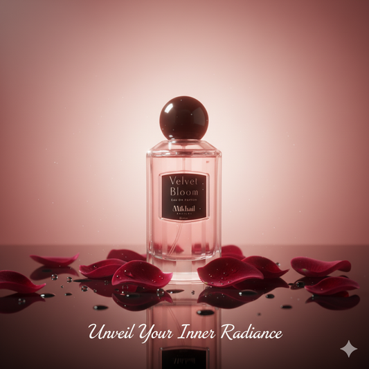 Velvet Bloom by Mikhail | EDP 100ml| Floral Perfume for Women – Long-Lasting