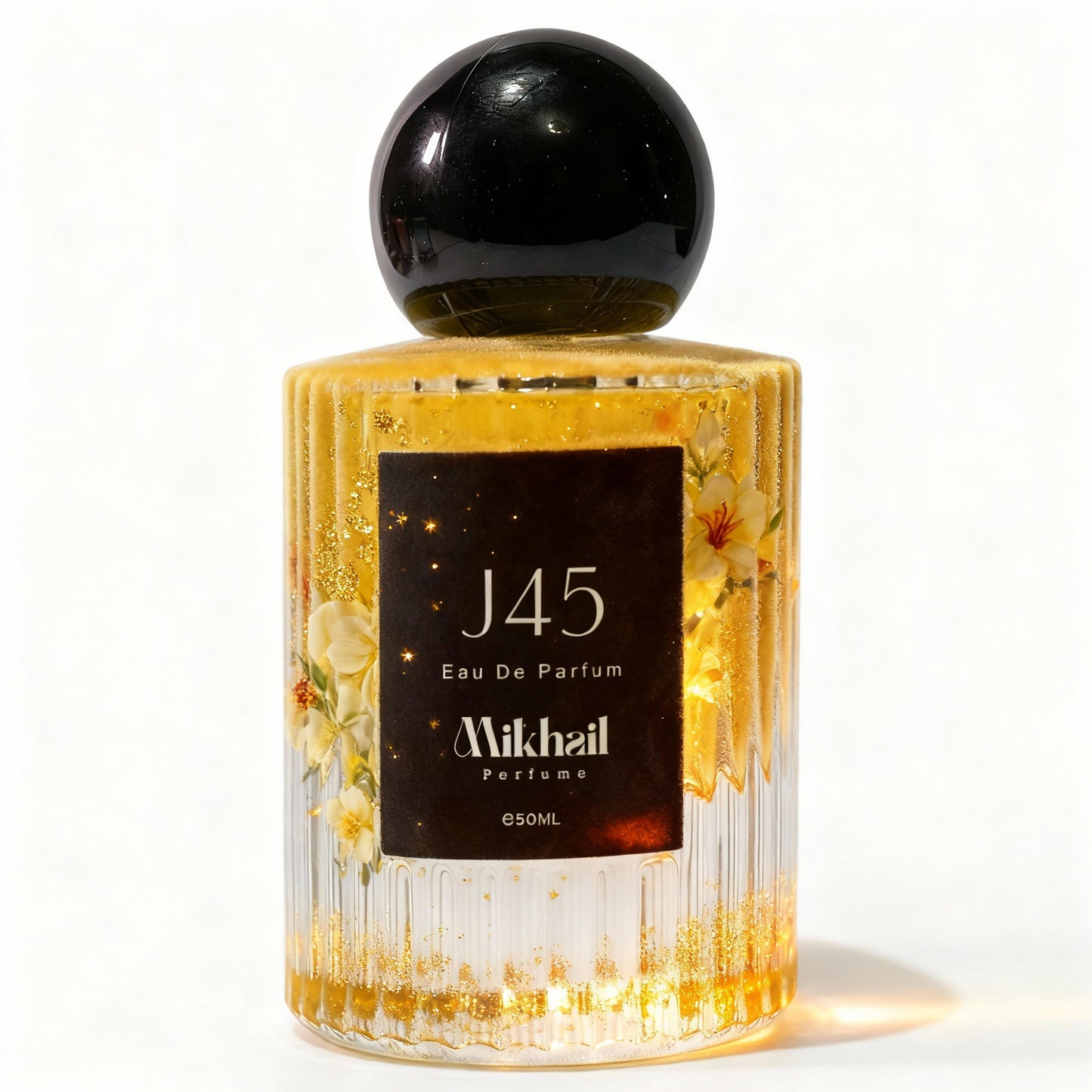 J45 by Mikhail 50ml unisex oriental perfume bottle