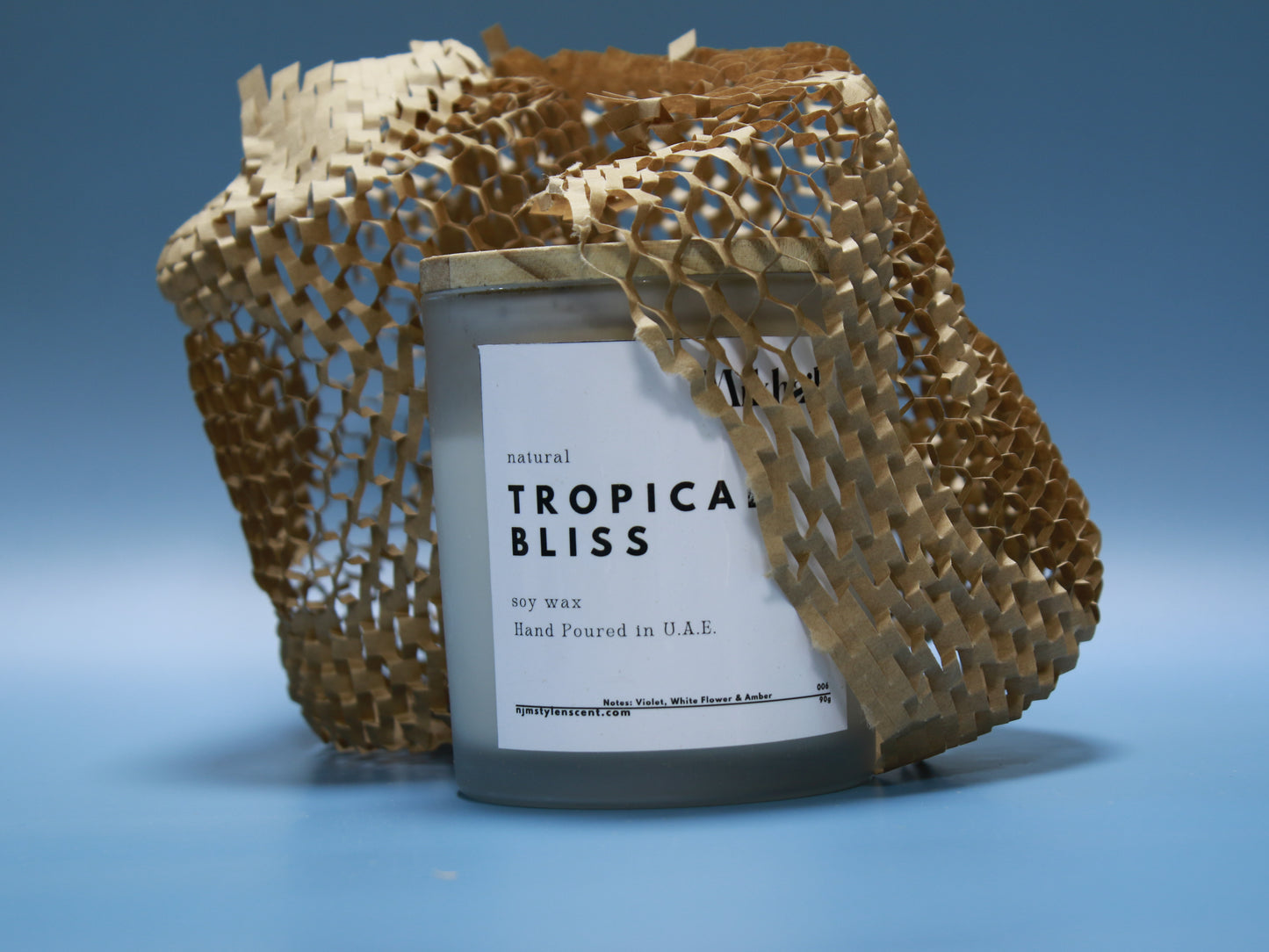 Tropical Bliss by Mikhail – Natural Soy Wax Scented Candle | 220g