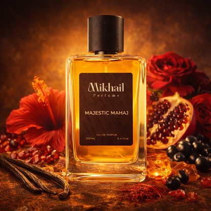 Mikhail Perfume Combo Pack for Men & Women – Ombre Noir, N48, Queen’s Rose & Majestic Mahaj | Long Lasting Luxury Fragrance UAE