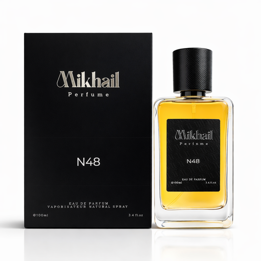 N48 by Mikhail | EDP | For Him | Oriental Woody Perfume | made in UAE