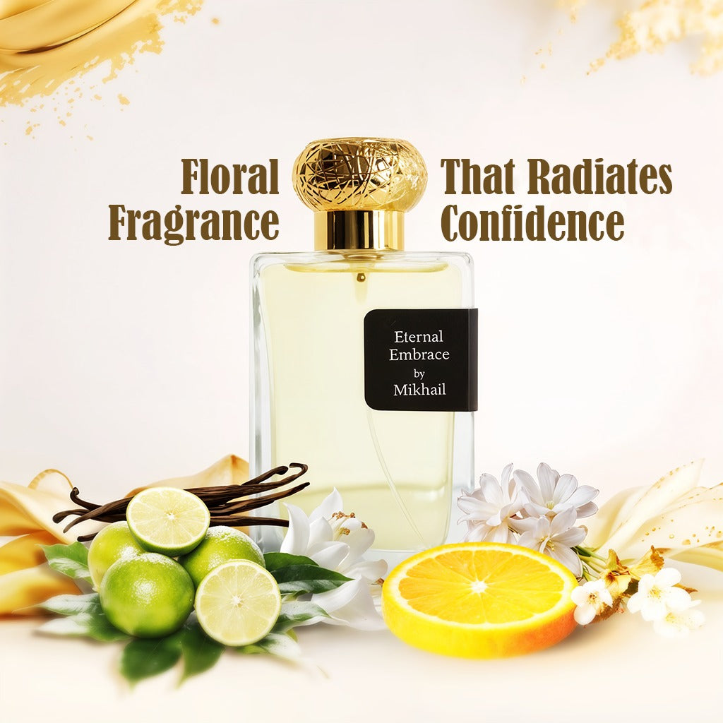 Eternal Embrace by Mikhail | 100ML | For Her | Long-Lasting | Floral Perfume 