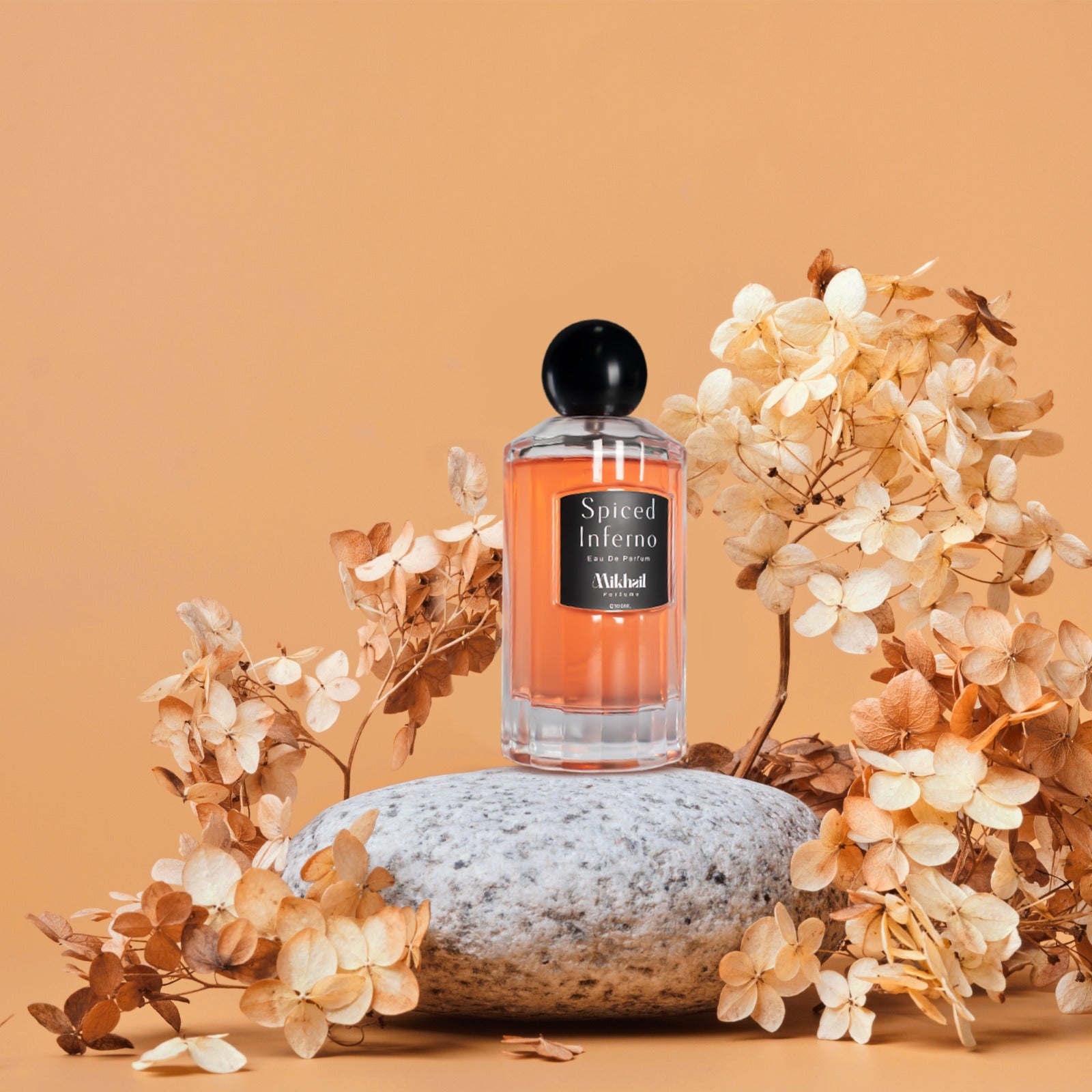 Spiced Inferno by Mikhail | EDP | 100 ML | Long Lasting Woody Spicy Fragrance for Men  made in UAE