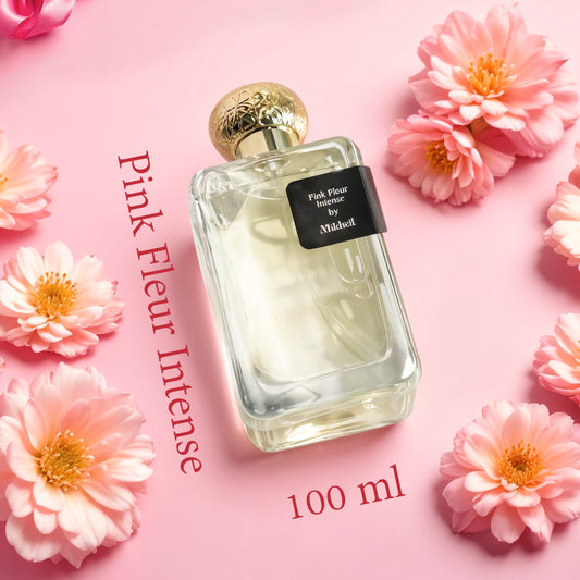 Pink Fleur Intense by Mikhail | 100ml | Floral Citrus Perfume for Women | Long Lasting  Made in UAE