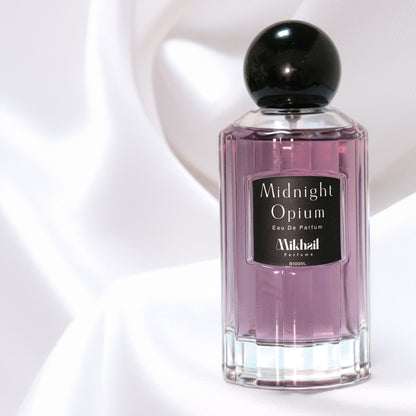 Midnight Opium by Mikhail | for Women | Long-Lasting Eau de Parfum | Sweet & Spicy Fragrance made in UAE
