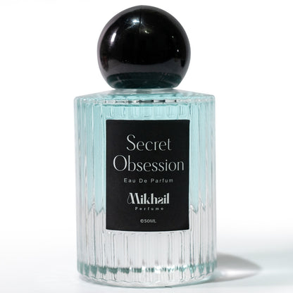 Secret Obsession by Mikhail | 50 ML | Unisex Perfume – Spicy Floral Eau de Parfum | Made in DUBAI, UAE